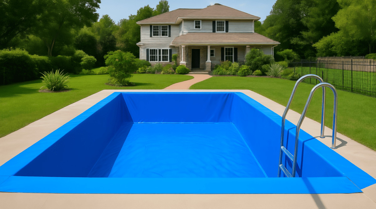 Вкладыш ПВХ для бассейна на заказ